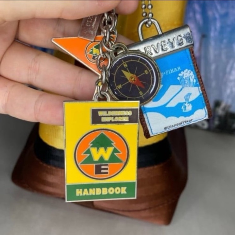 Disney parks x Harvey’s Pixar UP! Wilderness explorer park hopper purse backpack - Picture 6 of 11